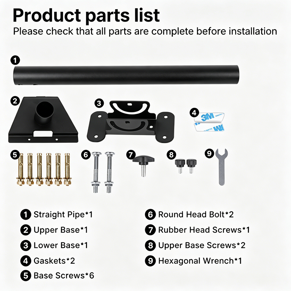Стойка за покрив - Starlink Standard Pivot Mount за Gen 3 (V4)