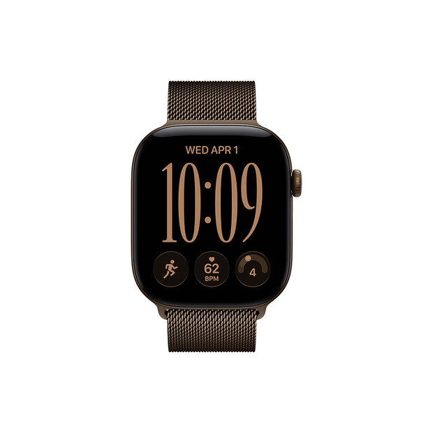 Apple Watch Series 12 Cellular 42mm - Dark Bronze Aluminium / Dark Bronze Milanese Loop