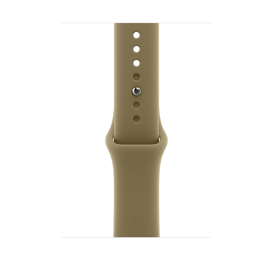 Apple Watch Series 12 Cellular 42mm - Dark Bronze Aluminium / Olive Sport Band - S/M