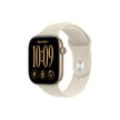 Apple Watch Series 12 GPS 42mm - Light Gold Aluminium / Sand Sport Band - M/L