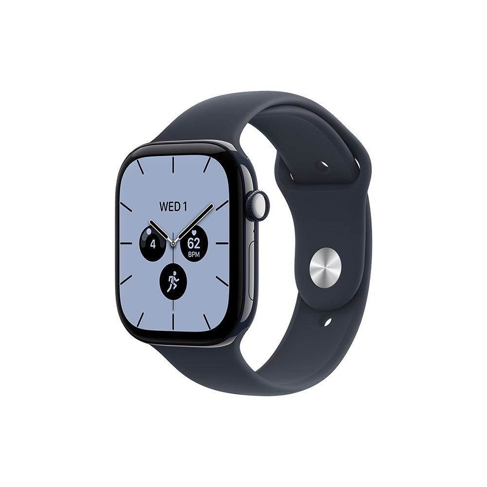 Apple Watch Series 12 Cellular 42mm - Night Blue Ceramic / Navy Blue Sport Band - S/M