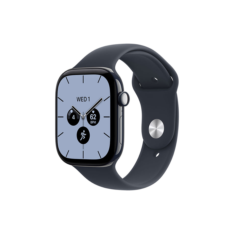 Apple Watch Series 12 Cellular 42mm - Night Blue Ceramic / Navy Blue Sport Band - S/M