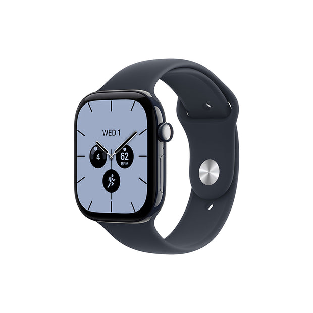 Apple Watch Series 12 Cellular 42mm - Night Blue Ceramic / Navy Blue Sport Band - S/M