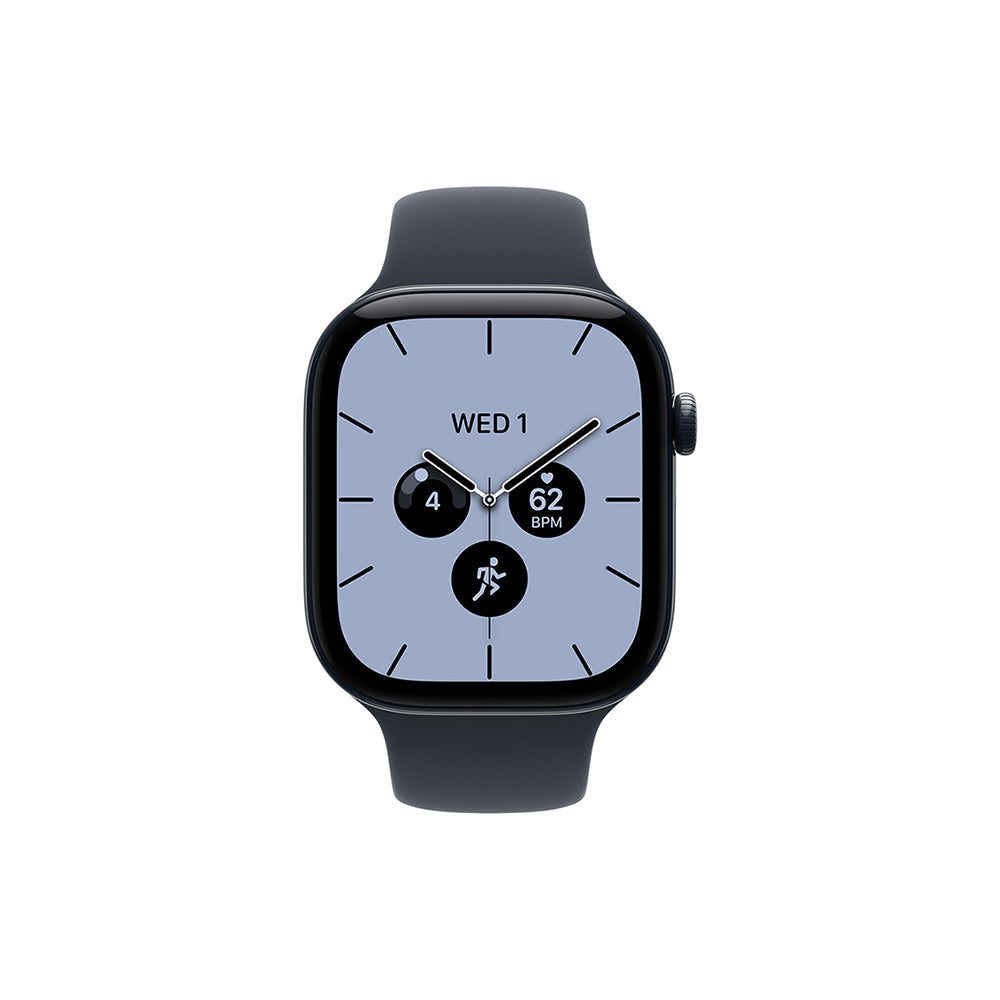 Apple Watch Series 12 Cellular 42mm - Night Blue Ceramic / Navy Blue Sport Band - S/M