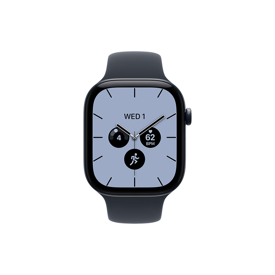 Apple Watch Series 12 Cellular 42mm - Night Blue Ceramic / Navy Blue Sport Band - S/M