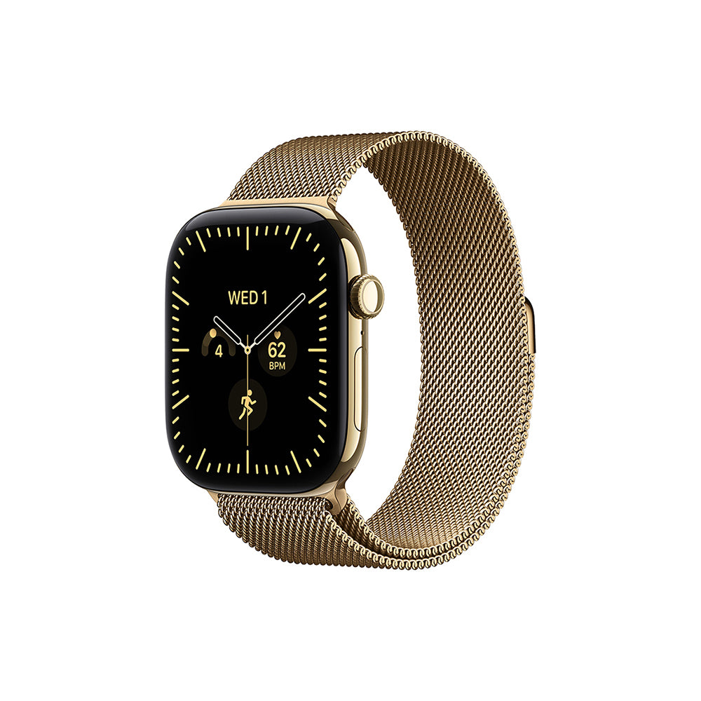 Apple Watch Series 12 Cellular 42mm - Radiant Gold Titanium / Radiant Gold Milanese Loop