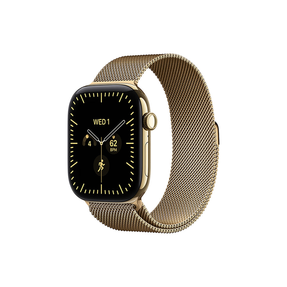 Apple Watch Series 12 Cellular 42mm - Radiant Gold Titanium / Radiant Gold Milanese Loop