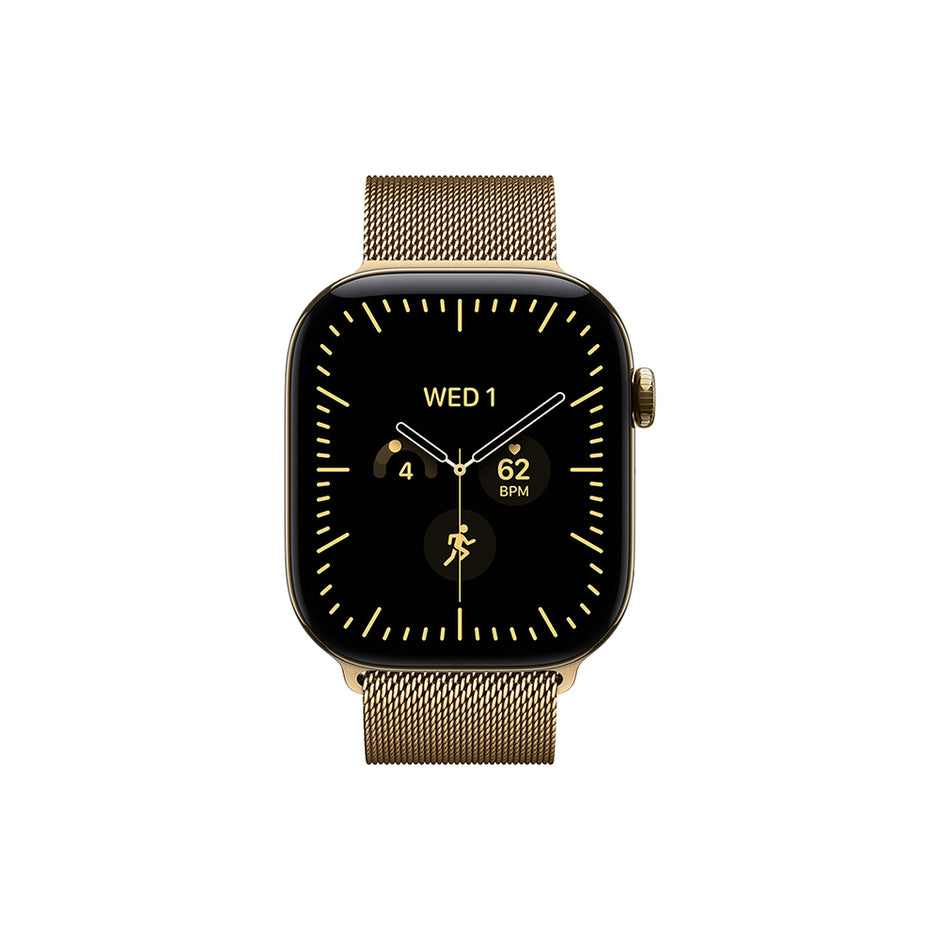 Apple Watch Series 12 Cellular 42mm - Radiant Gold Titanium / Radiant Gold Milanese Loop
