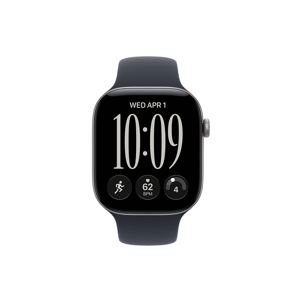 Apple Watch Series 12 Cellular 42mm - Space Grey Aluminium / Navy Blue Sport Band - M/L