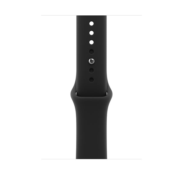 Apple Watch Series 12 GPS 46mm - Black Aluminium / Black Sport Band - M/L