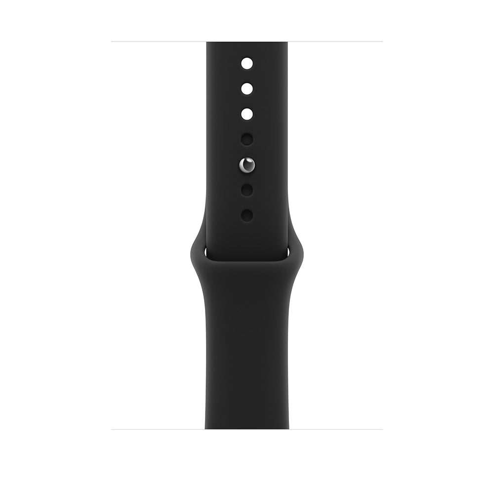 Apple Watch Series 12 Cellular 46mm - Black Aluminium / Black Sport Band - M/L