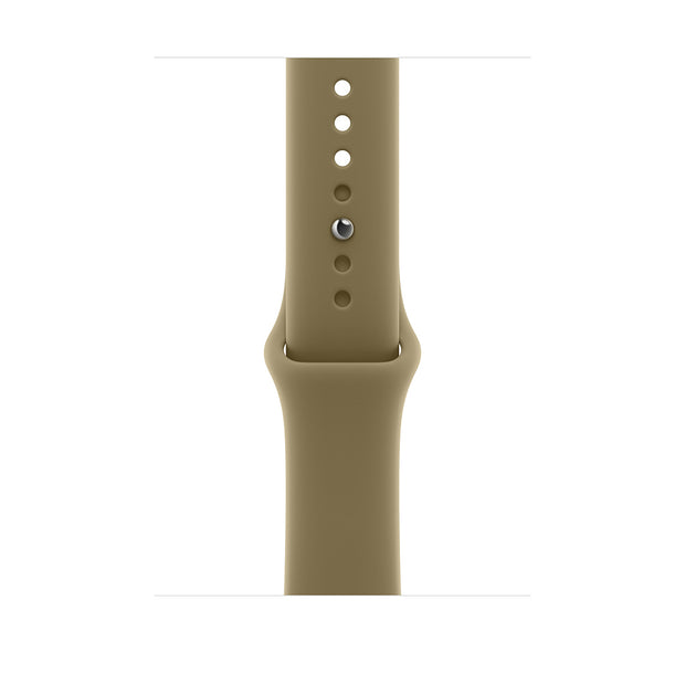 Apple Watch Series 12 Cellular 46mm - Dark Bronze Aluminium / Olive Sport Band - M/L