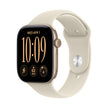 Apple Watch Series 12 GPS 46mm - Light Gold Aluminium / Sand Sport Band - S/M
