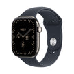 Apple Watch Series 12 Cellular 46mm - Natural Titanium / Navy Blue Sport Band - M/L