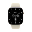 Apple Watch Series 12 Cellular 46mm - Pearl White Ceramic / Sand Sport Band - S/M