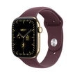 Apple Watch Series 12 Cellular 46mm - Radiant Gold Titanium / Burgundy Sport Band - M/L