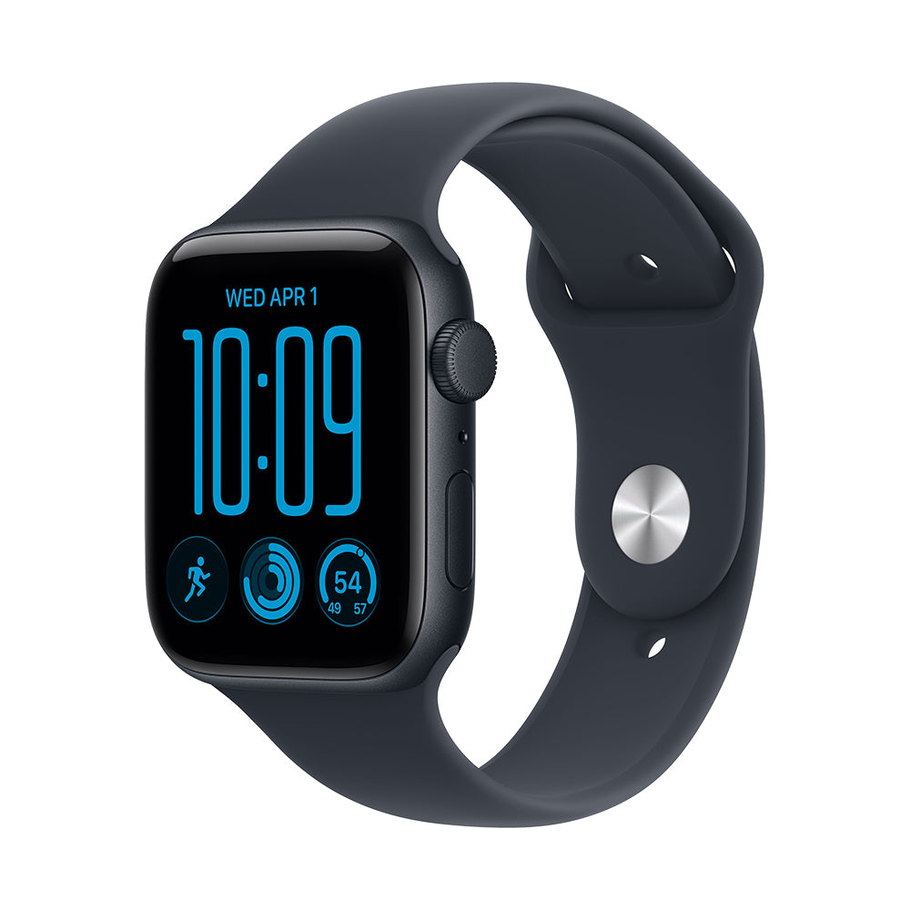 Apple Watch SE 3 Cellular 44mm - Midnight Aluminium / Navy Blue Sport Band - M/L