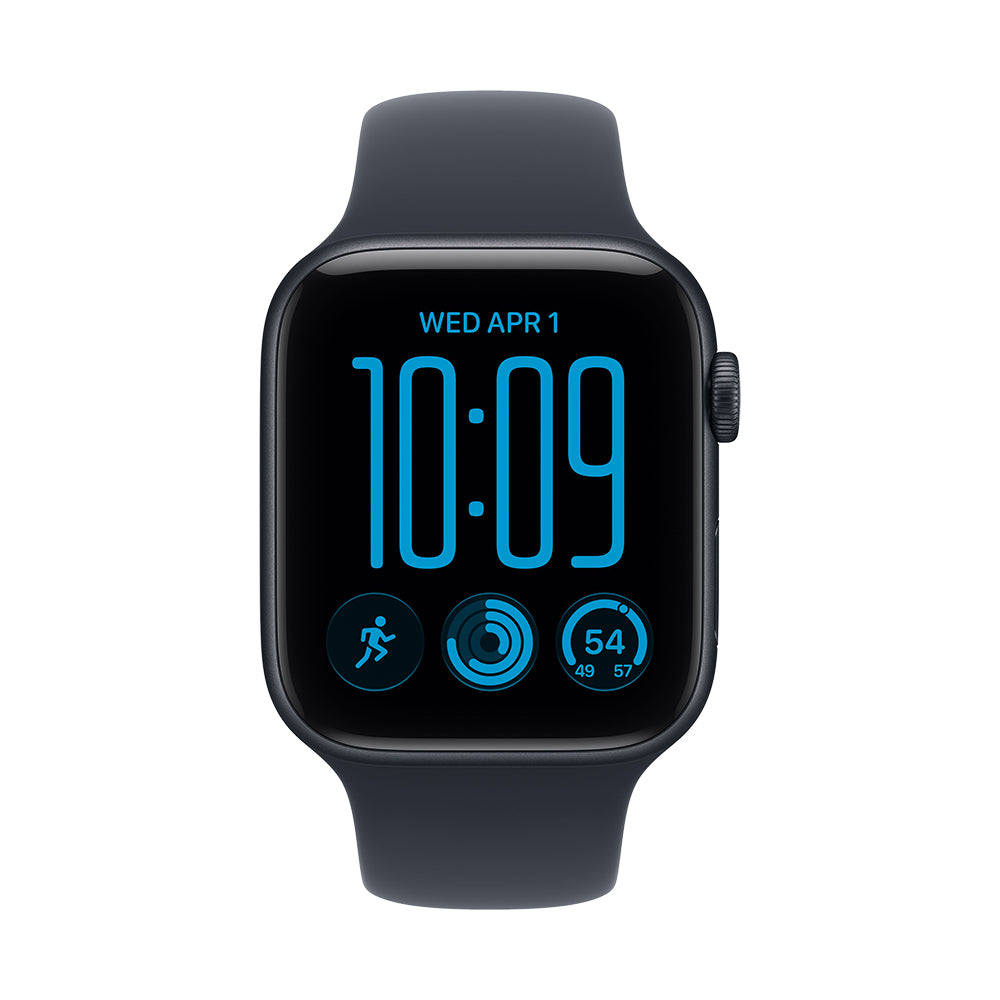 Apple Watch SE 3 Cellular 44mm - Midnight Aluminium / Navy Blue Sport Band - M/L