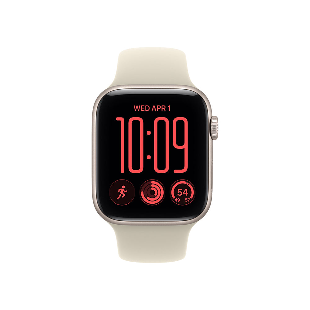 Apple Watch SE 3 Cellular 40mm - Starlight Aluminium / Sand Sport Band - S/M
