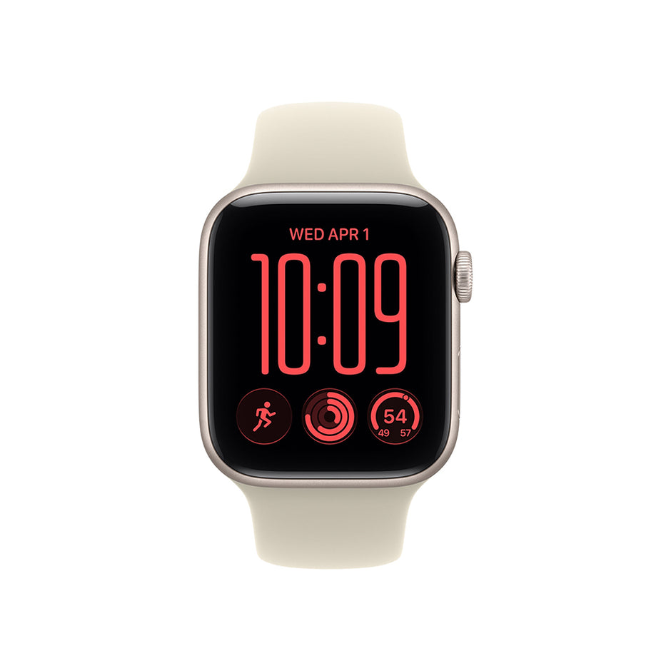 Apple Watch SE 3 Cellular 40mm - Starlight Aluminium / Sand Sport Band - S/M