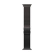 Apple Watch Ultra 4 Cellular 49mm - Black Titanium / Black Titanium Milanese Loop - Medium