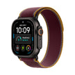 Apple Watch Ultra 4 Cellular 49mm - Black Titanium / Burgundy Trail Loop - M/L