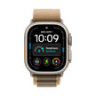 Apple Watch Ultra 4 Cellular 49mm - Natural Titanium / Desert Alpine Loop - Small