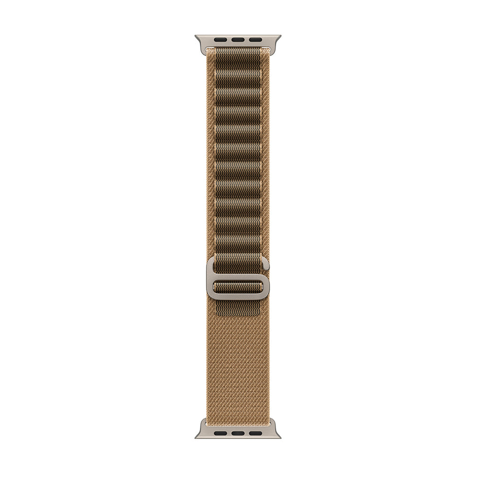 Apple Watch Ultra 4 Cellular 49mm - Natural Titanium / Desert Alpine Loop - Small