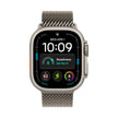 Apple Watch Ultra 4 Cellular 49mm - Natural Titanium / Natural Titanium Milanese Loop - Medium