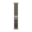 Apple Watch Ultra 4 Cellular 49mm - Natural Titanium / Natural Titanium Milanese Loop - Small