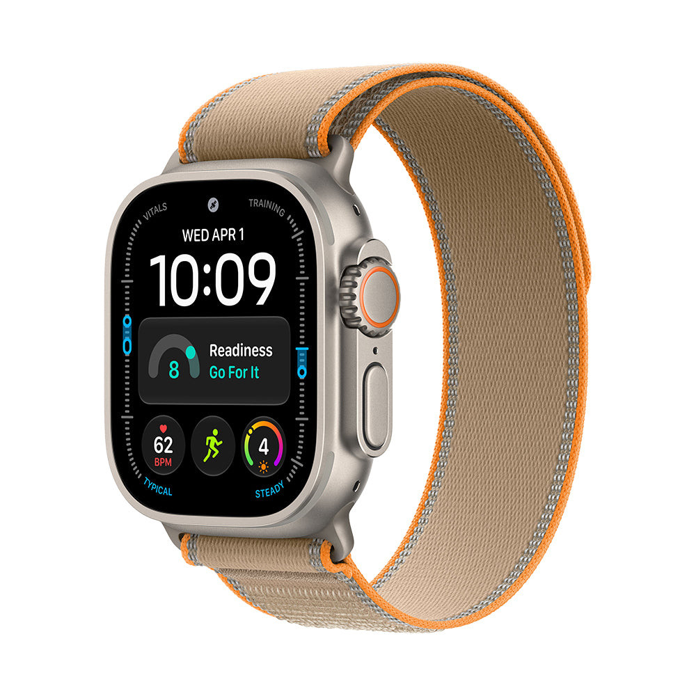 Apple Watch Ultra 4 Cellular 49mm - Natural Titanium / Sand Trail Loop - S/M