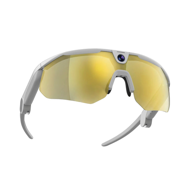 BleeqUp Ranger AI Sports Camera Glasses - White