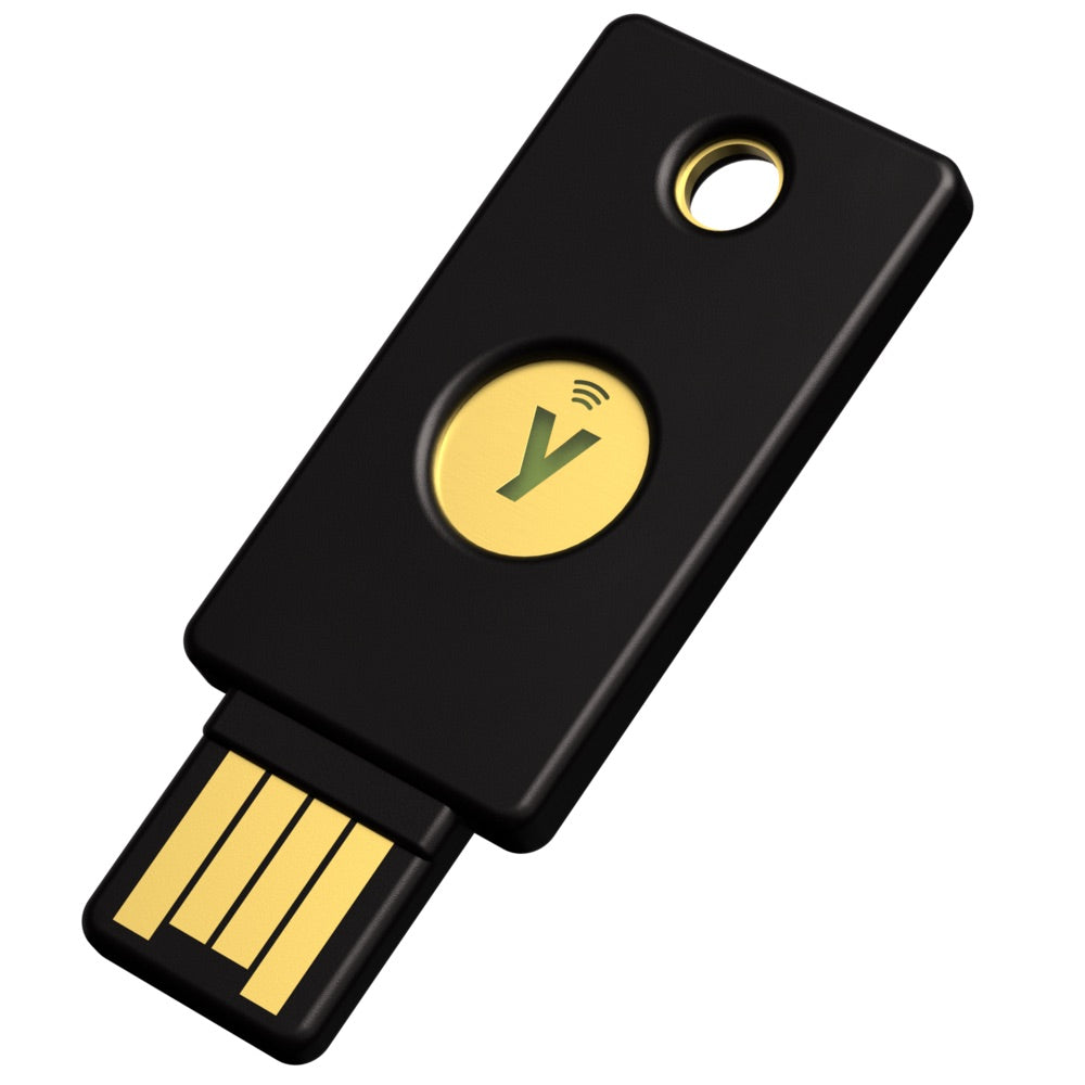 Yubico YubiKey 5 NFC Security Key - Black - 1 Pack