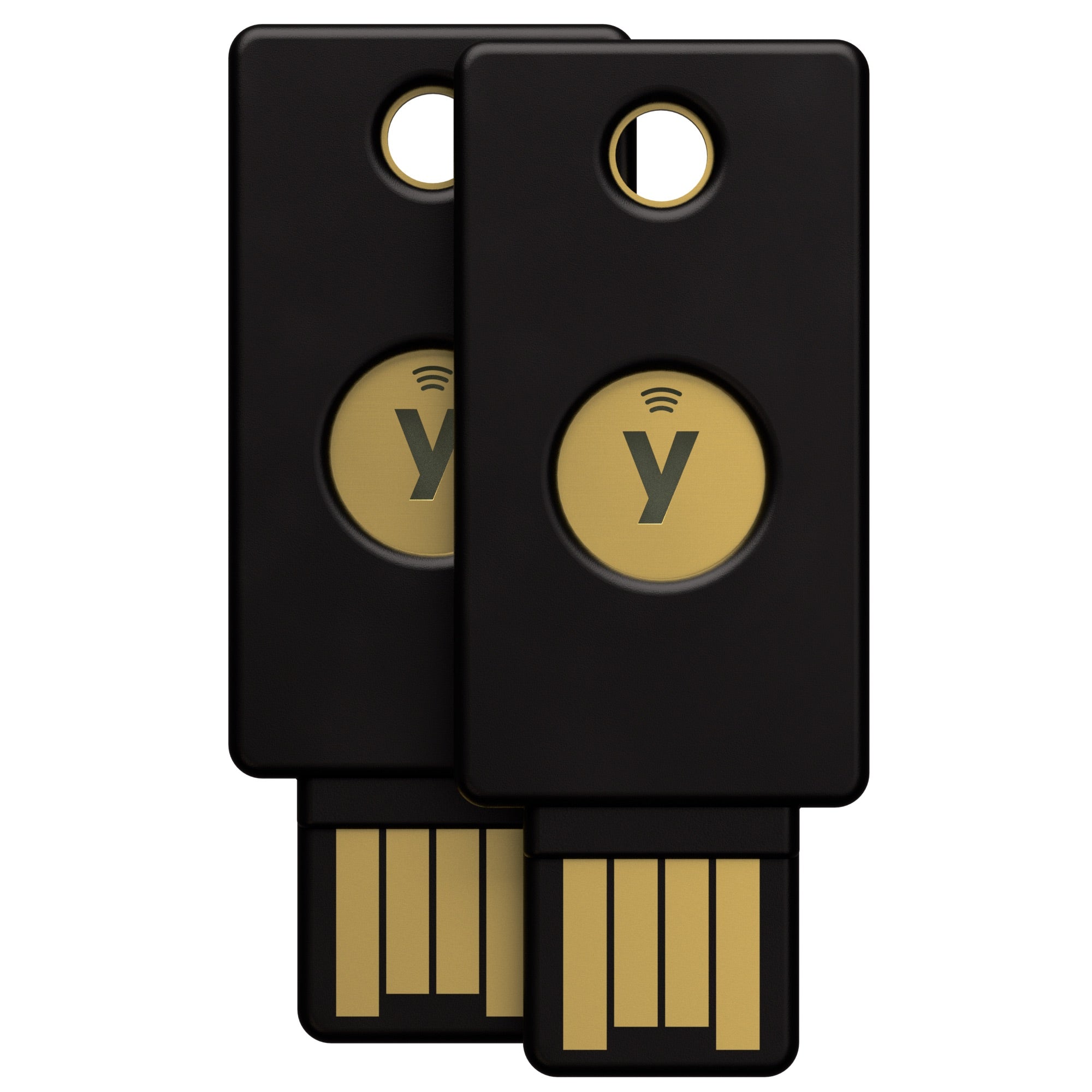 Yubico YubiKey 5 NFC Security Key - Black - 2 Pack