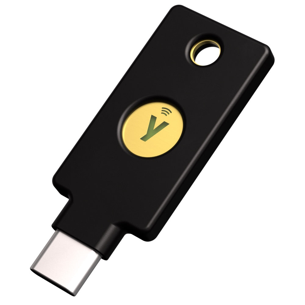 Yubico YubiKey 5C NFC Security Key - Black - 1 Pack