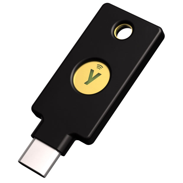Yubico YubiKey 5C NFC Security Key - Black - 1 Pack