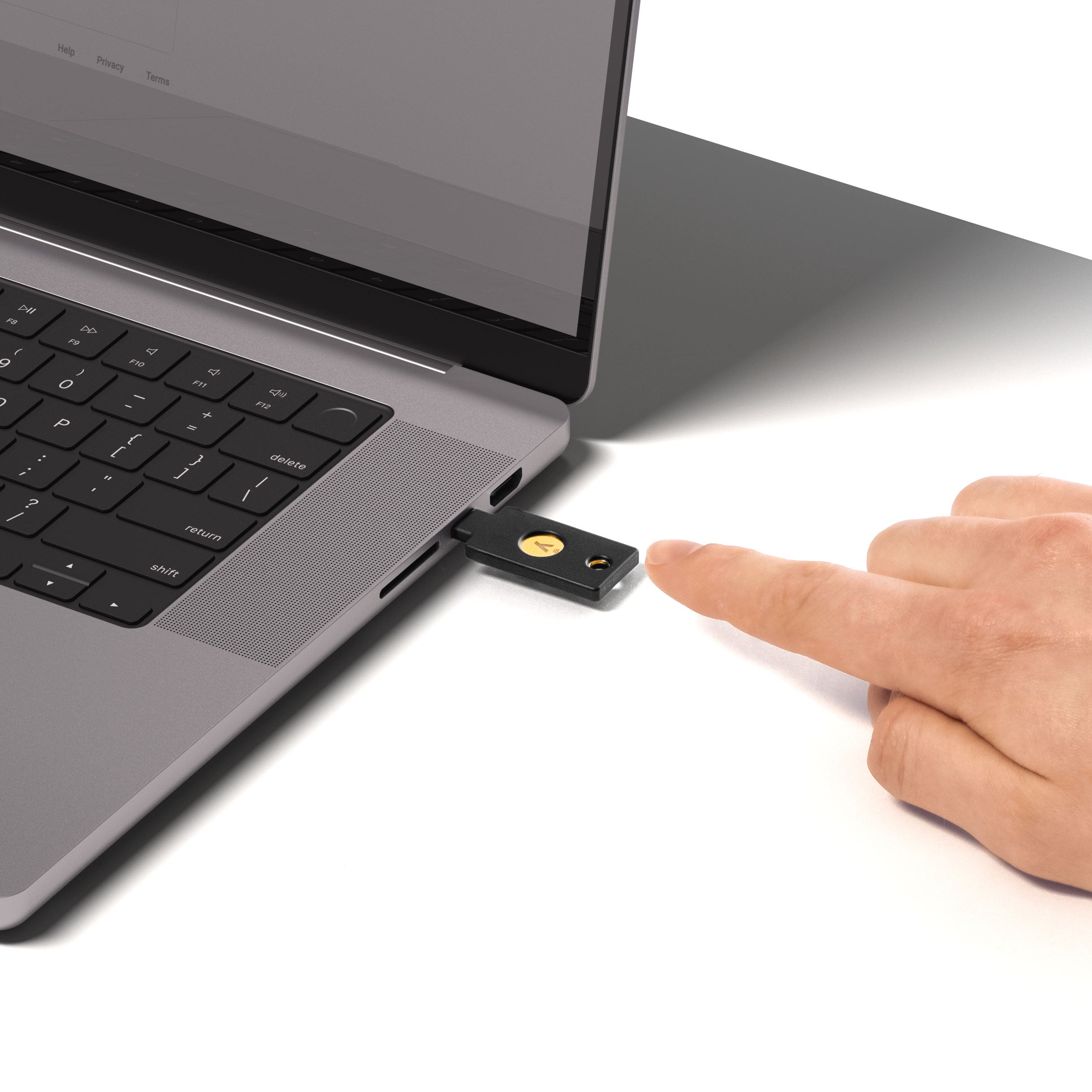Yubico YubiKey 5C NFC Security Key - Black - 2 Pack