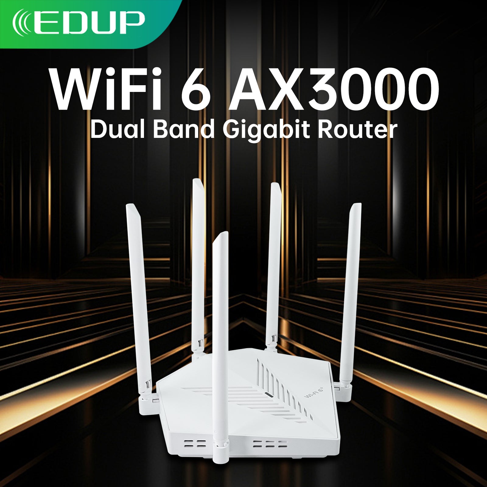 Dual Band Gigabit Wi-Fi 6 Router – двубандов гигабитов Wi-Fi 6 рутер, подходящ за Starlink