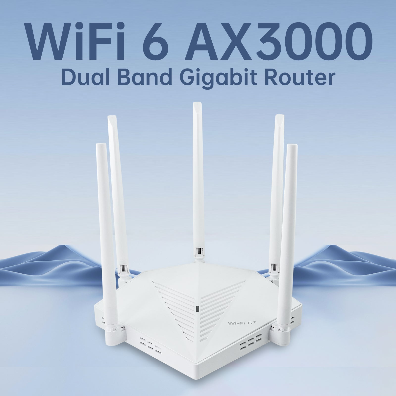 Dual Band Gigabit Wi-Fi 6 Router – двубандов гигабитов Wi-Fi 6 рутер, подходящ за Starlink