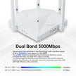 Dual Band Gigabit Wi-Fi 6 Router – двубандов гигабитов Wi-Fi 6 рутер, подходящ за Starlink