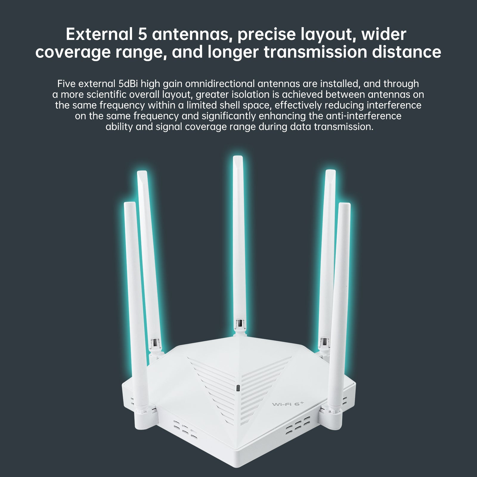 Dual Band Gigabit Wi-Fi 6 Router – двубандов гигабитов Wi-Fi 6 рутер, подходящ за Starlink
