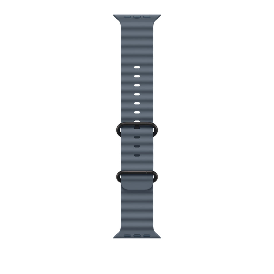 49mm Anchor Blue Ocean Band - Black Titanium Finish