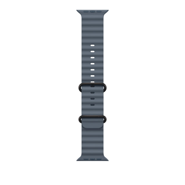 49mm Anchor Blue Ocean Band - Black Titanium Finish