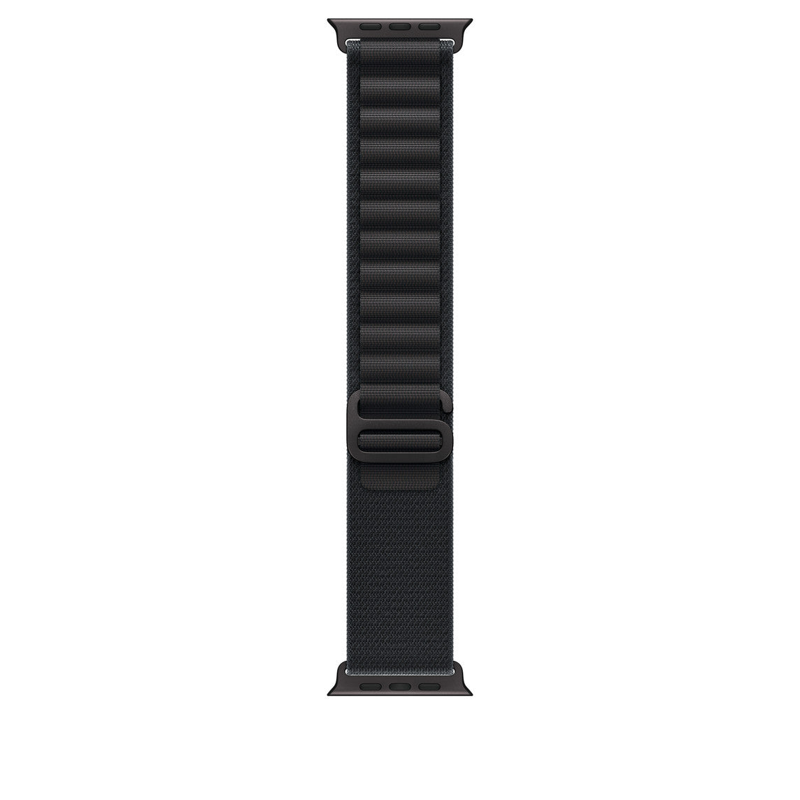 Apple Watch 49mm Alpine Loop - Black / Small - Black Titanium Finish
