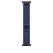49mm Blue/Bright Blue Trail Loop - M/L - Black Titanium Finish