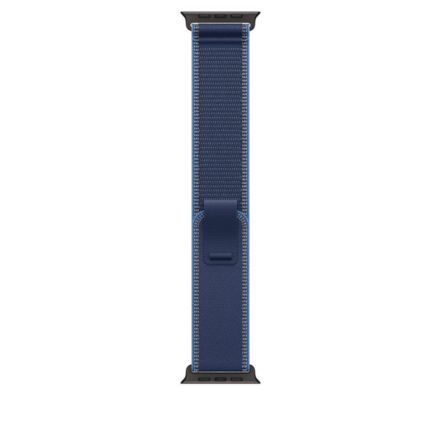 49mm Blue/Bright Blue Trail Loop - M/L - Black Titanium Finish