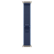 49mm Blue/Bright Blue Trail Loop - S/M - Natural Titanium Finish