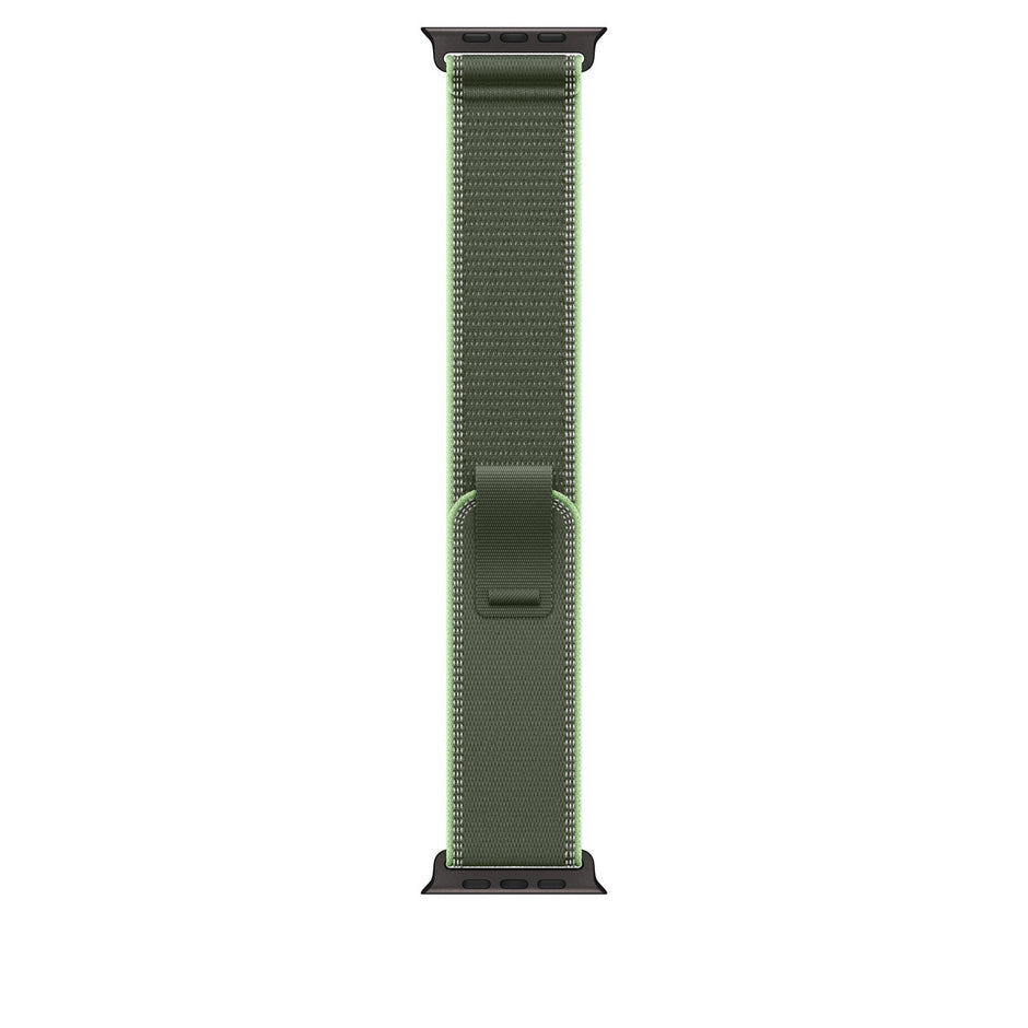 49mm Green/Neon Trail Loop - M/L - Black Titanium Finish