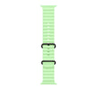 49mm Neon Green Ocean Band - Black Titanium Finish
