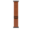 Apple Watch 49mm Alpine Loop - Terra Cotta / Small - Black Titanium Finish